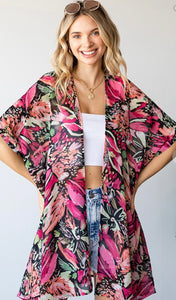 A Girl Can Dream Floral Duster