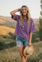Talk Sweet to Me Top - Pink/Royal