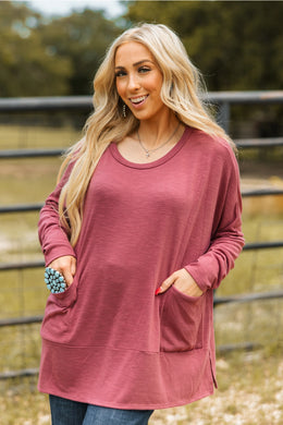 Weekend Ease Pocket Top