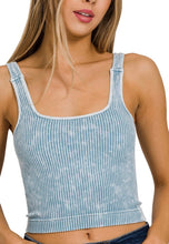 Kelly Ribbed Padded Bra Tank