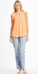 Amazed By You Flutter Sleeve Top