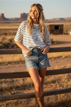 Stripe Me Happy Oversized Top