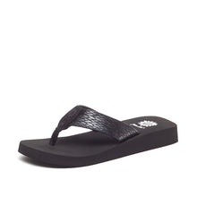 Yellowbox Flax Flip Flops - Black