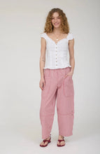 Inevitable Love Striped Pants - Red