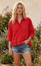 Weekend Romance Top - Red