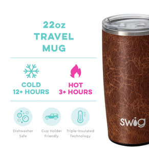 Swig Leather Travel Mug (22oz)