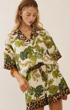 Wild Tropical Vacay Short Set