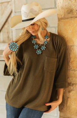 Choose Me Ribbed Top