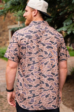 Burlebo Performance Button Up - Gauge Camo