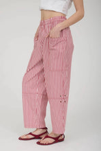 Inevitable Love Striped Pants - Red
