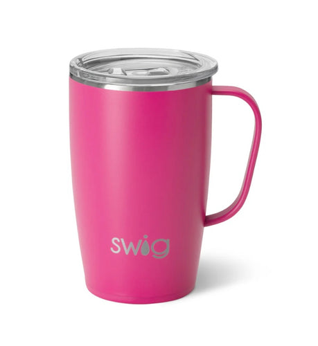 Swig Hot Pink Travel Mug (18 oz)