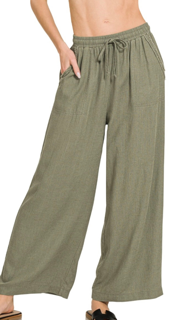 Just Feels Right Linen Pants – SouthernSass Boutique