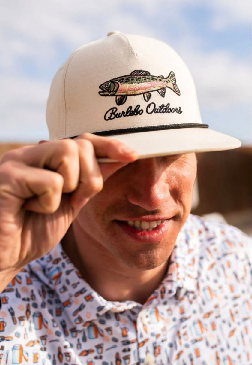 Burlebo Rainbow Trout Cap