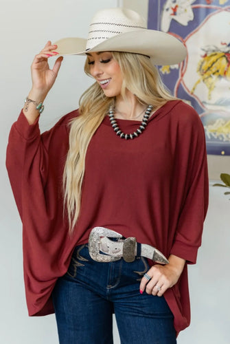 My Go To Relaxed Dolman Top