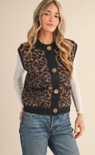 Be Bold Leopard Sweater Vest