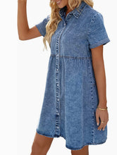 Living My Best Life Denim Dress