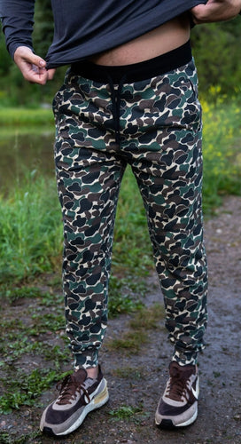 Burlebo Fleece Jogger - Throwback Camo