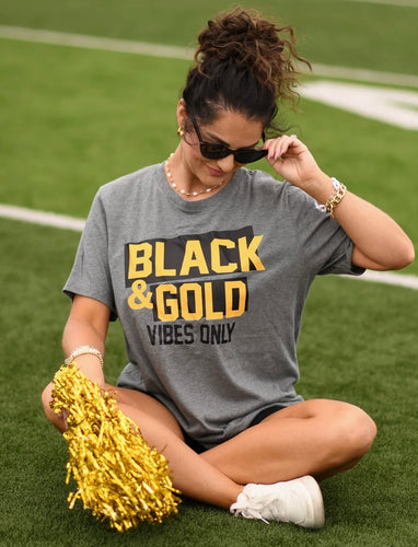 Black & Gold Vibes Only-Toddler & Youth (Pre-order)