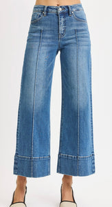 Risen Tummy Control MR Crop Jeans