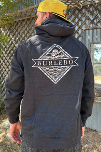 Burlebo Fleece Hoodie - Camo Signature Logo