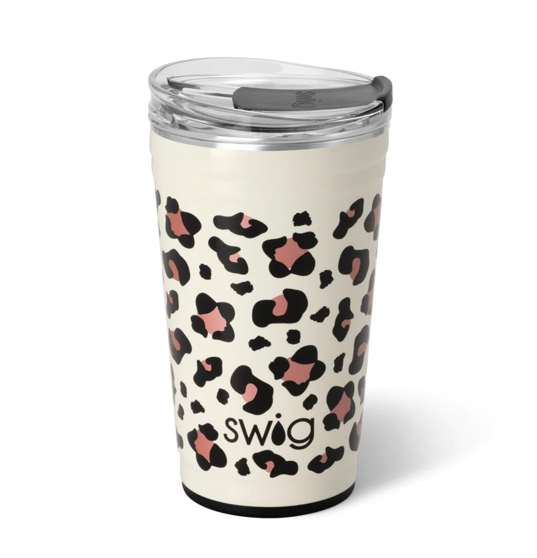 SWIG 24 oz Party Cup - Luxy Leopard