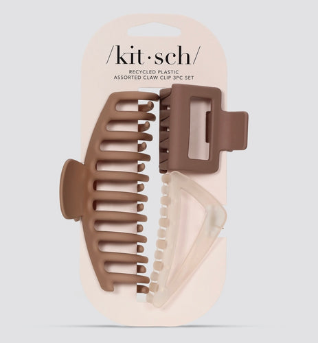 Kitsch Assorted Oversized Claw Clip Set