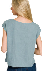 Just Feels Right Linen Top