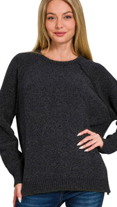 Ever So Soft Chenille Raglan Sweater