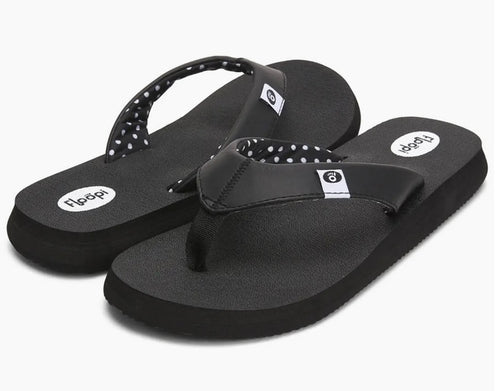 Women’s Floopi Bella Flip Flop-Black