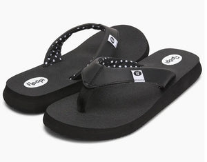Women’s Floopi Bella Flip Flop-Black