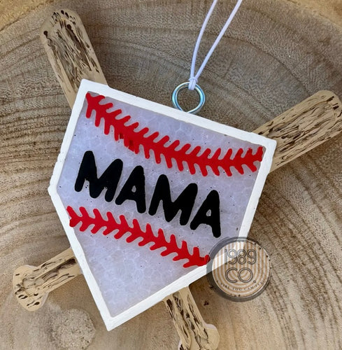 Baseball Mama Car Freshie