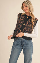 Be Bold Leopard Sweater Vest