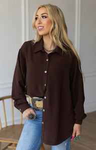 Truly Blessed Button-Up Top