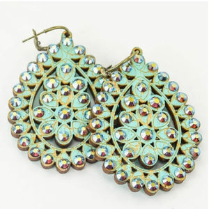 Santa Fe Earrings - Blue