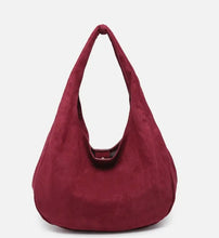 Katherine Slouchy Round Hobo Bag - Wine