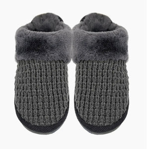 C.C. Waffle Knit Slippers