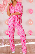 Bow Knot Long Pajama Set