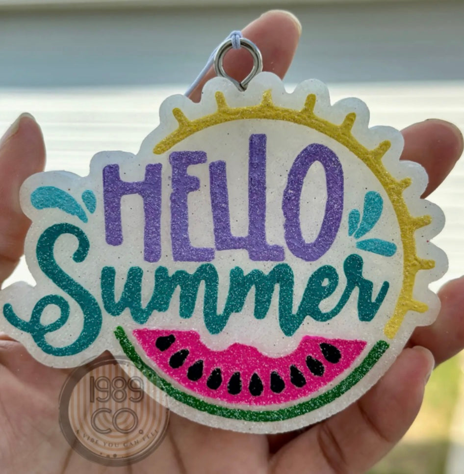 Hello Summer Car Freshie