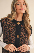 Be Bold Leopard Sweater Vest
