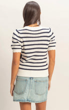 Be Flirty Striped Sweater