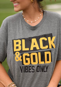 Black & Gold Vibes Only-Toddler & Youth (Pre-order)