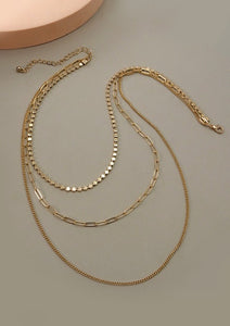 Multilayer Chain Necklace