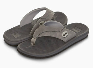 Men’s Michael Vegan Leaather Flip Flop - Gray