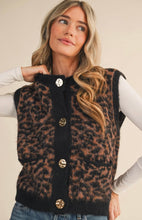 Be Bold Leopard Sweater Vest