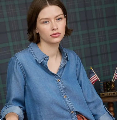 Chambray Button Down Shirt
