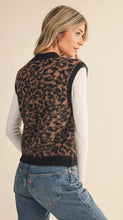 Be Bold Leopard Sweater Vest