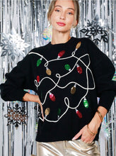 Wrapped in Lights Sweater
