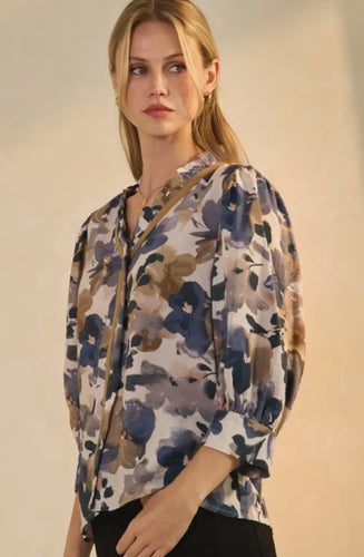 Rumor Has It Floral Top