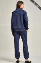 Hampton Quarter Zip Pullover + Jogger Set - Sassy Curves