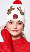 Reindeer Pom Beanie